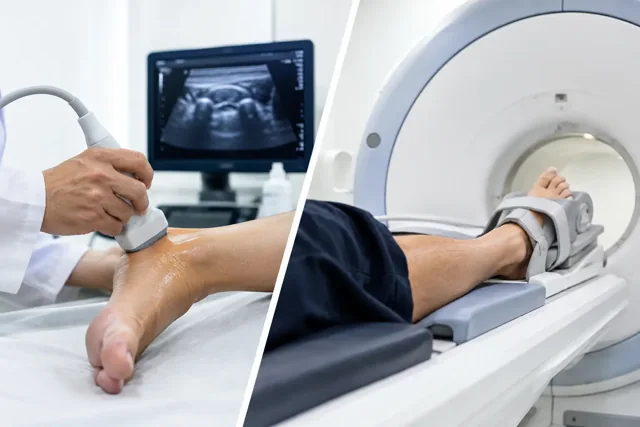 Ultrasound Versus MRI for Foot and Ankle Pain